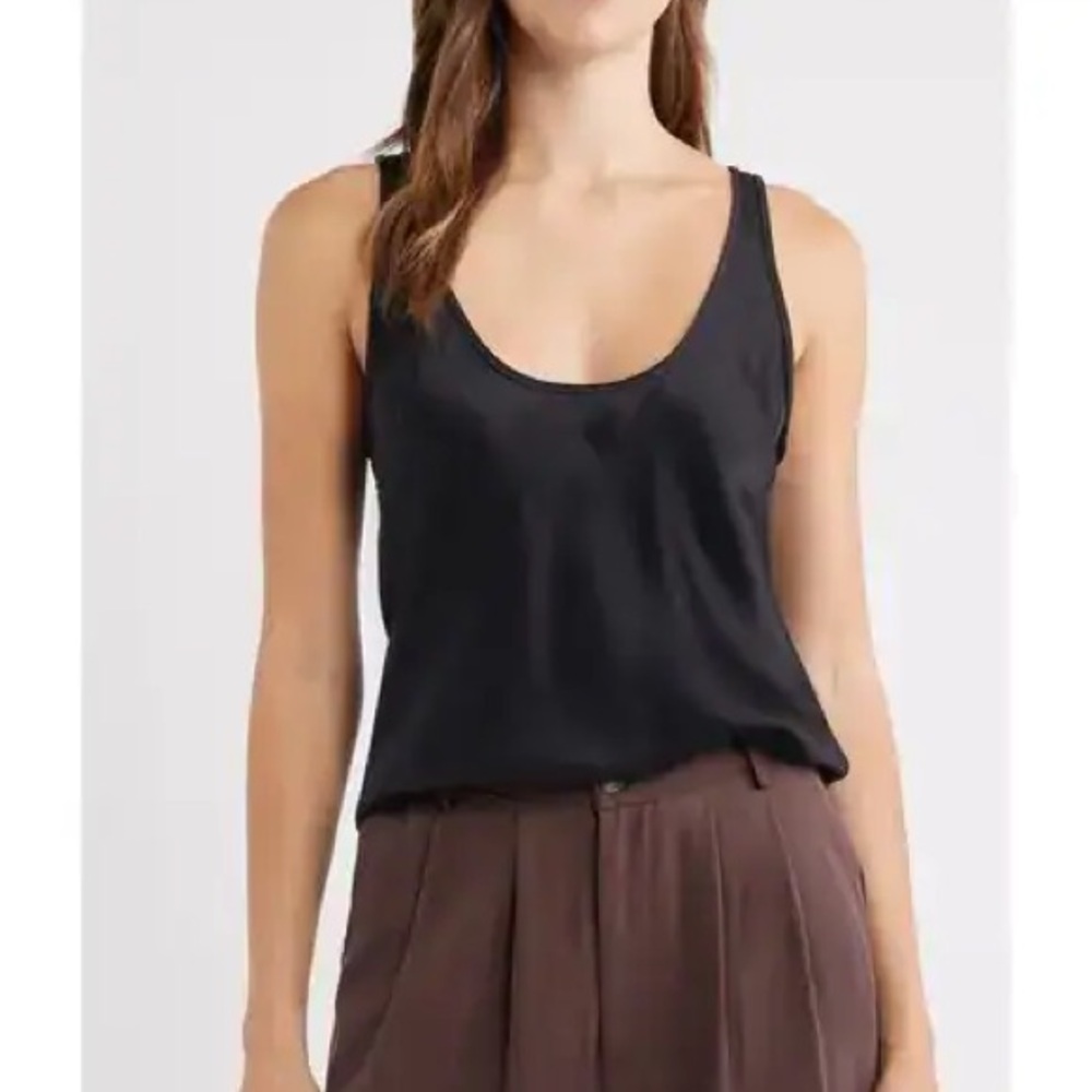 Reformation Veya Sleeveless Silk Top
